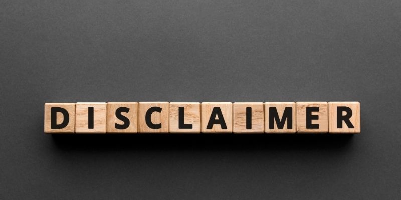 Disclaimer supports user understanding of platform limitations