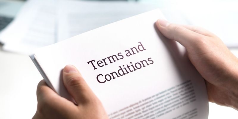 Terms and Conditions create clear boundaries and predictable protections